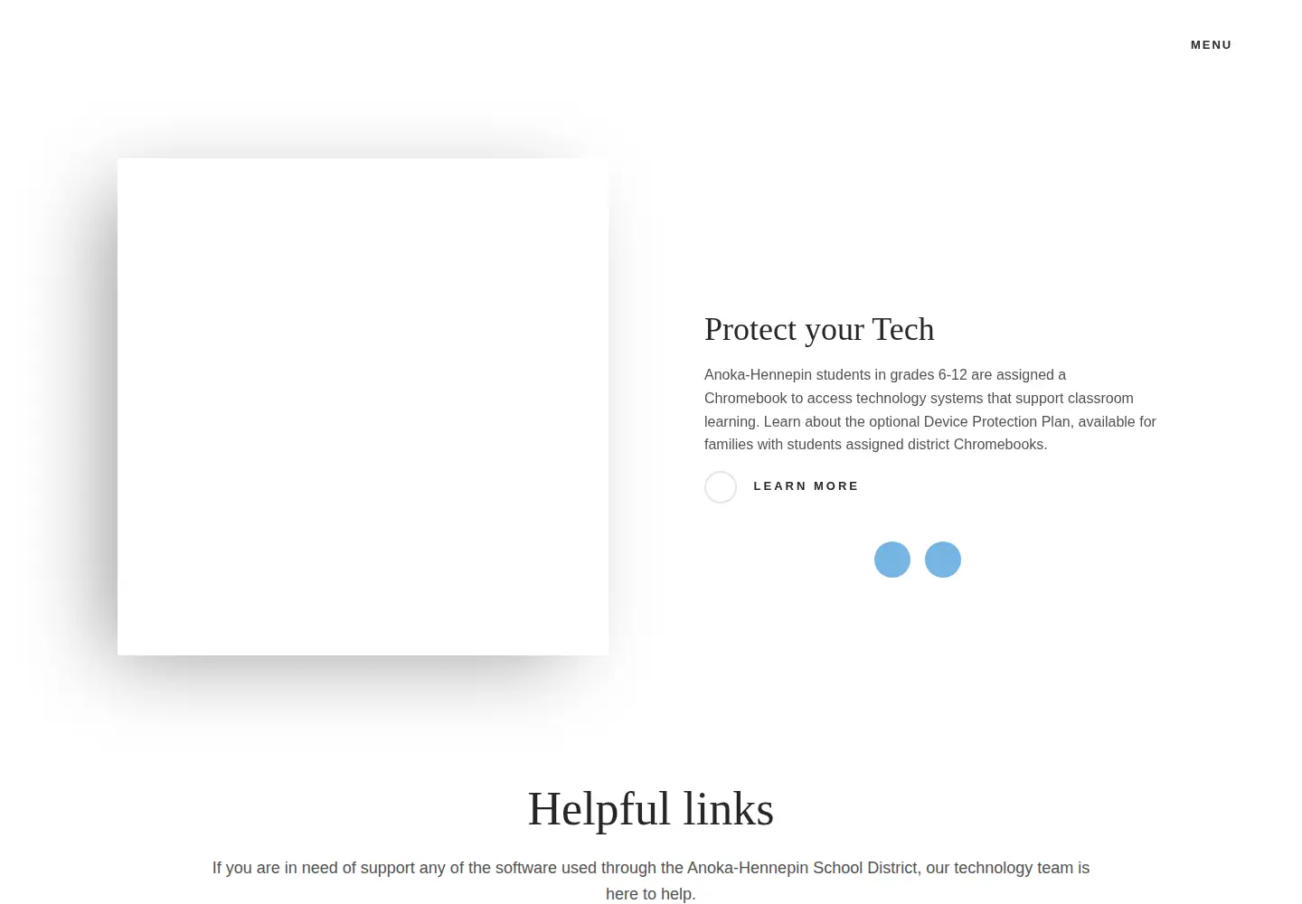 Screenshot of ahschools.us