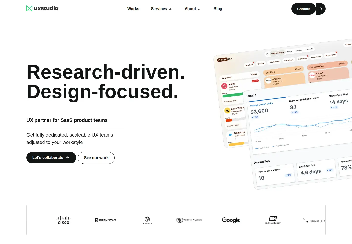 Screenshot of uxstudioteam.com