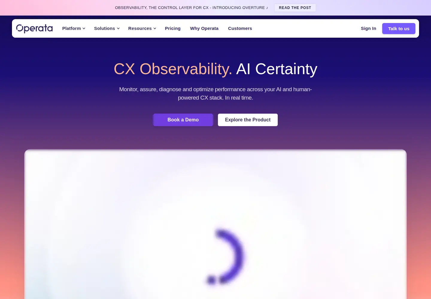 Screenshot of operata.com