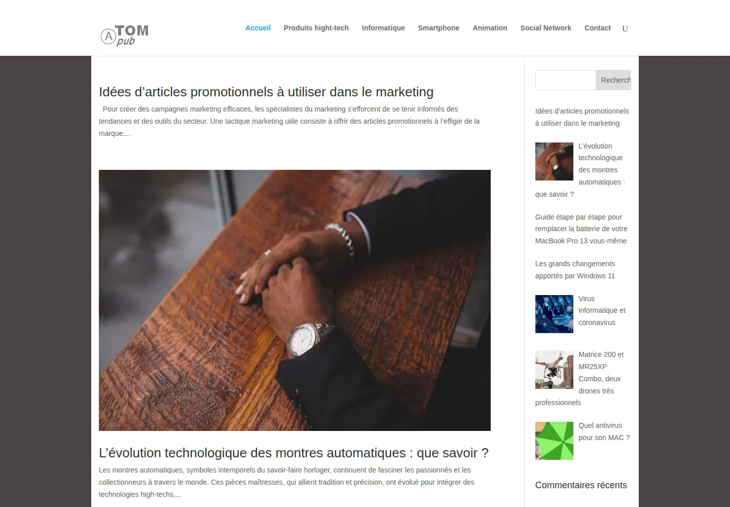 Screenshot of atompub.org