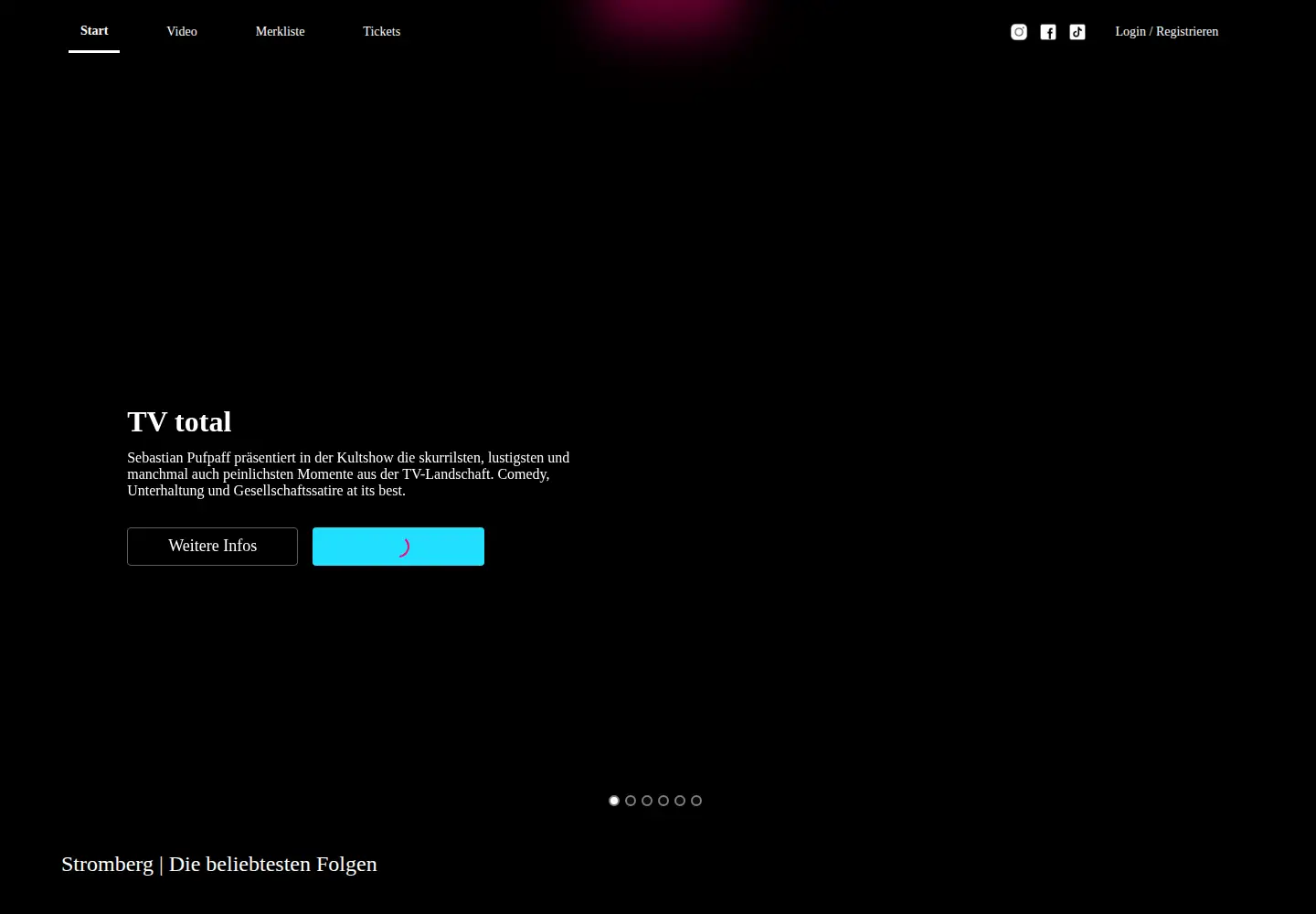 Screenshot of myspass.de