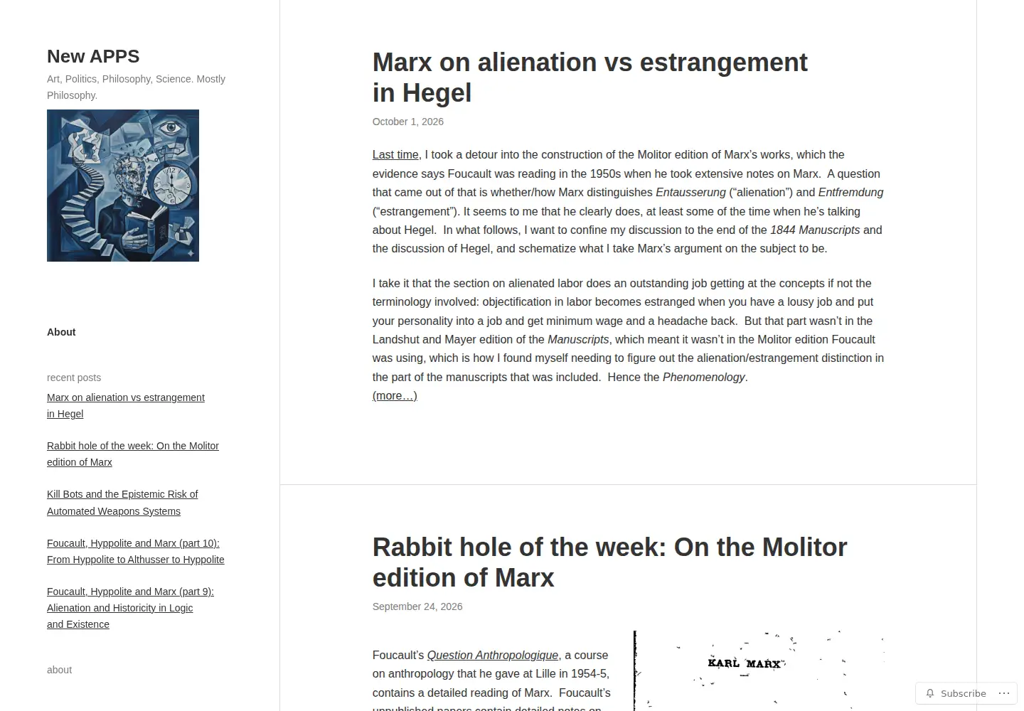 Screenshot of newappsblog.com