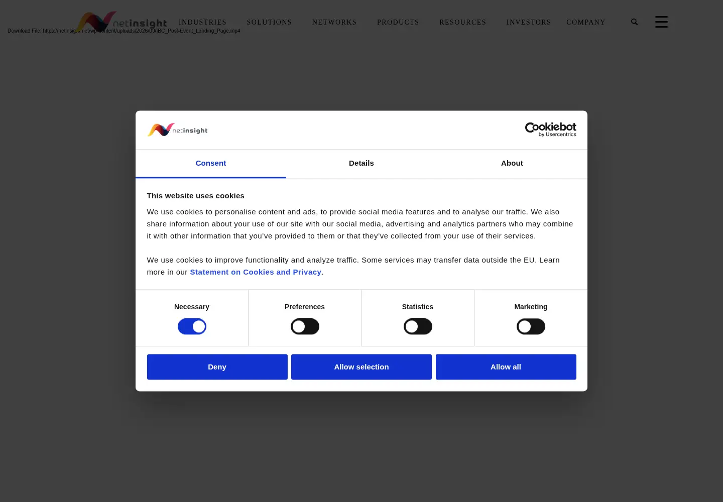 Screenshot of netinsight.net