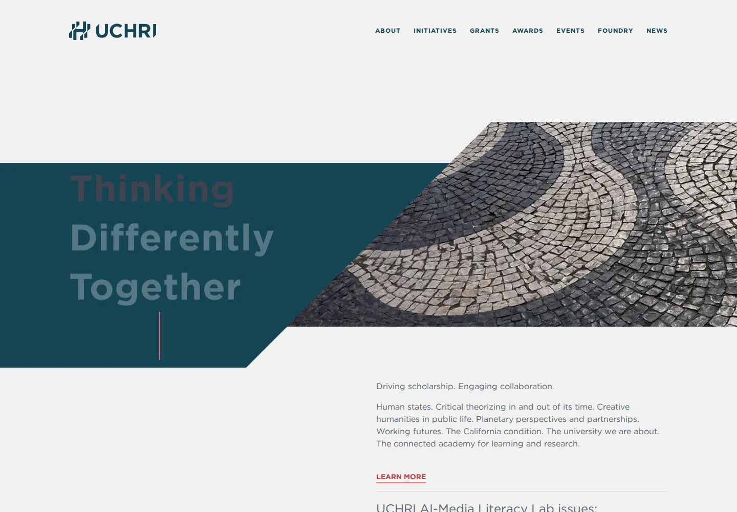 Screenshot of uchri.org