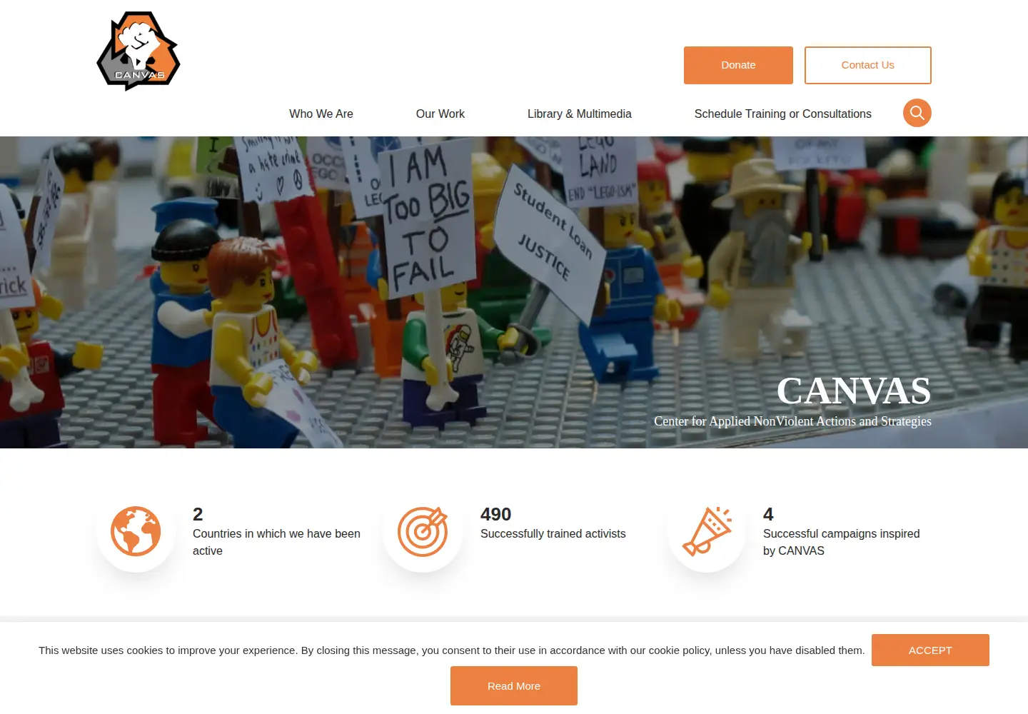 Screenshot of canvasopedia.org