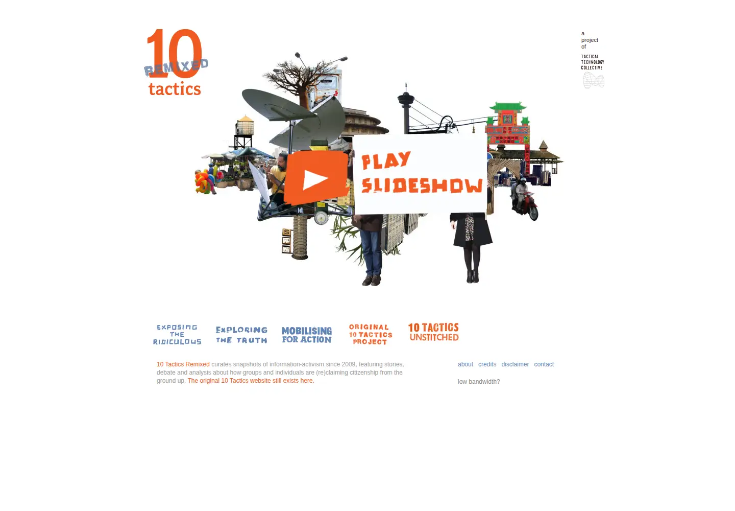 Screenshot of informationactivism.org