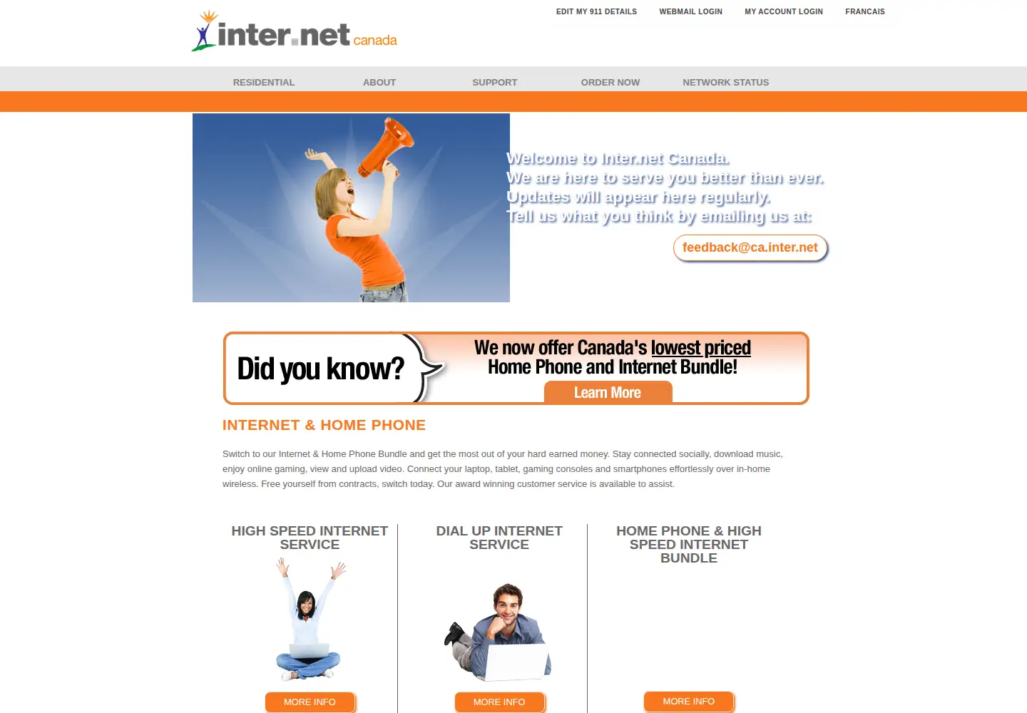 Captured homepage of total.net in the current scan