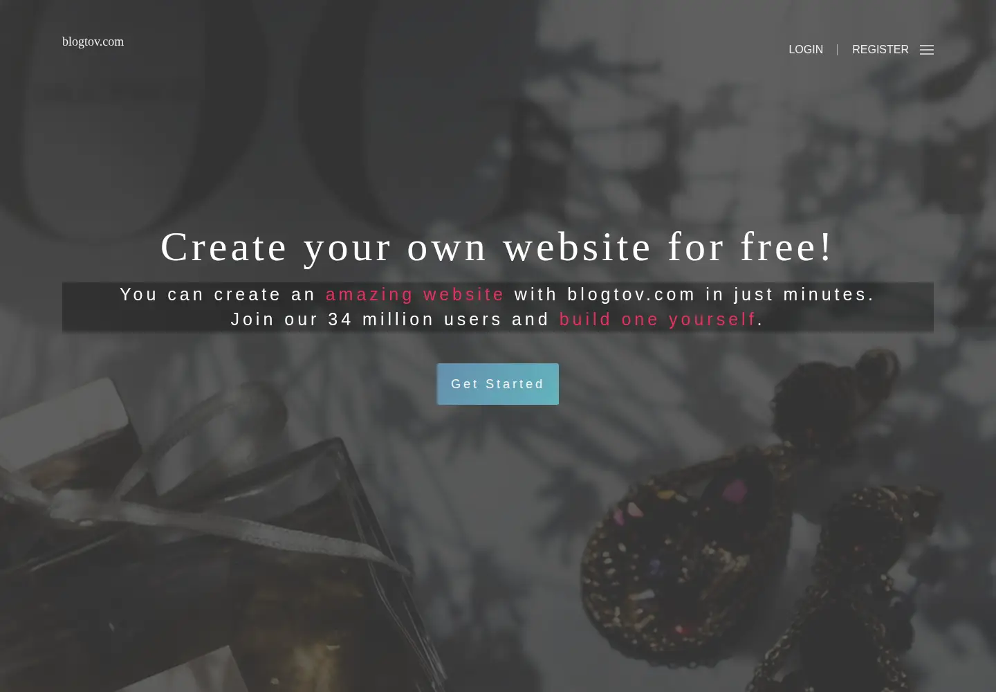 Screenshot of blogtov.com