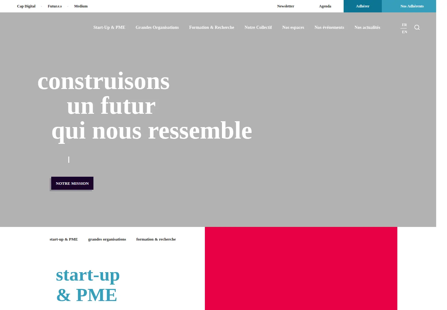 Screenshot of capdigital.com