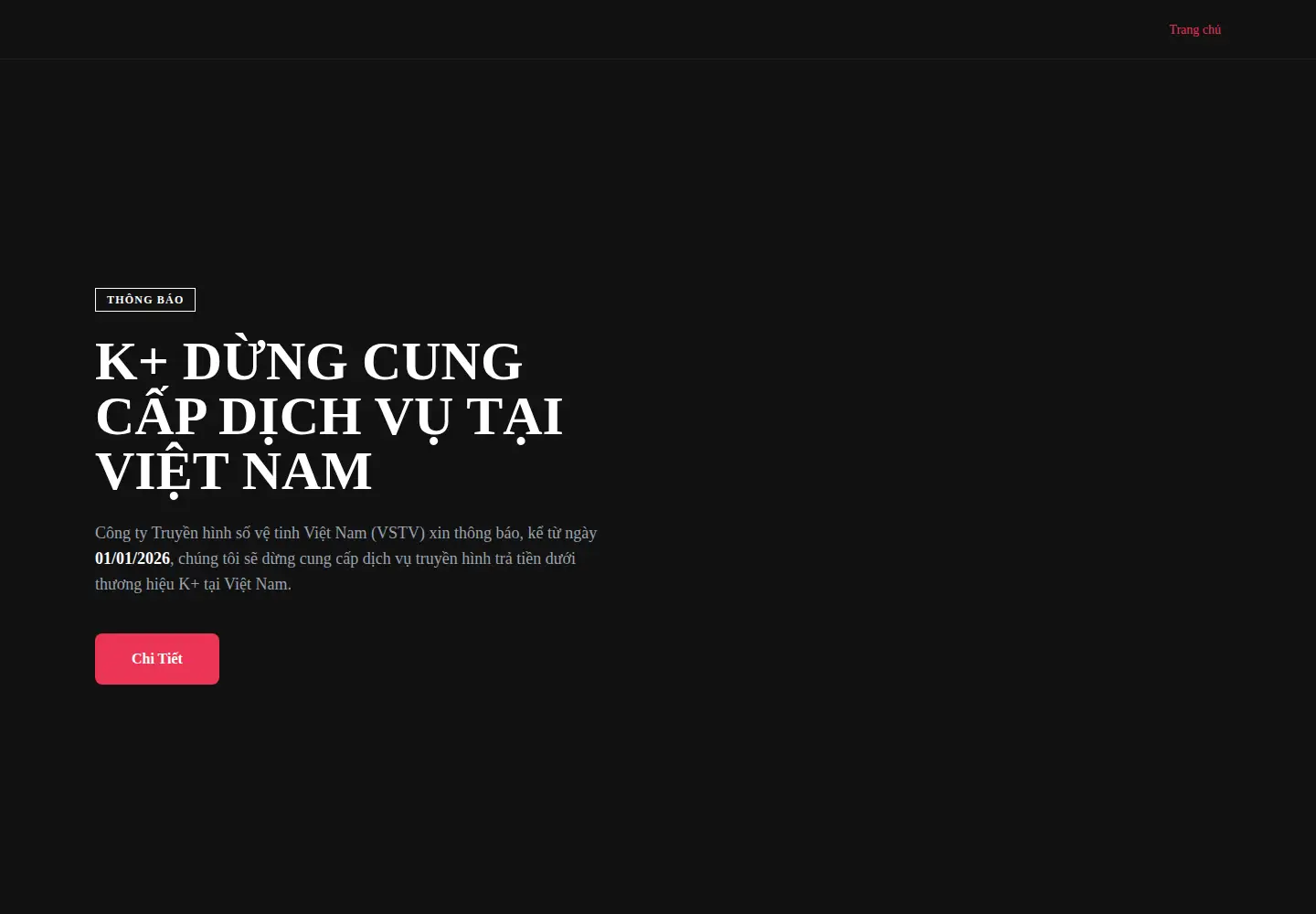 Screenshot of kplus.vn