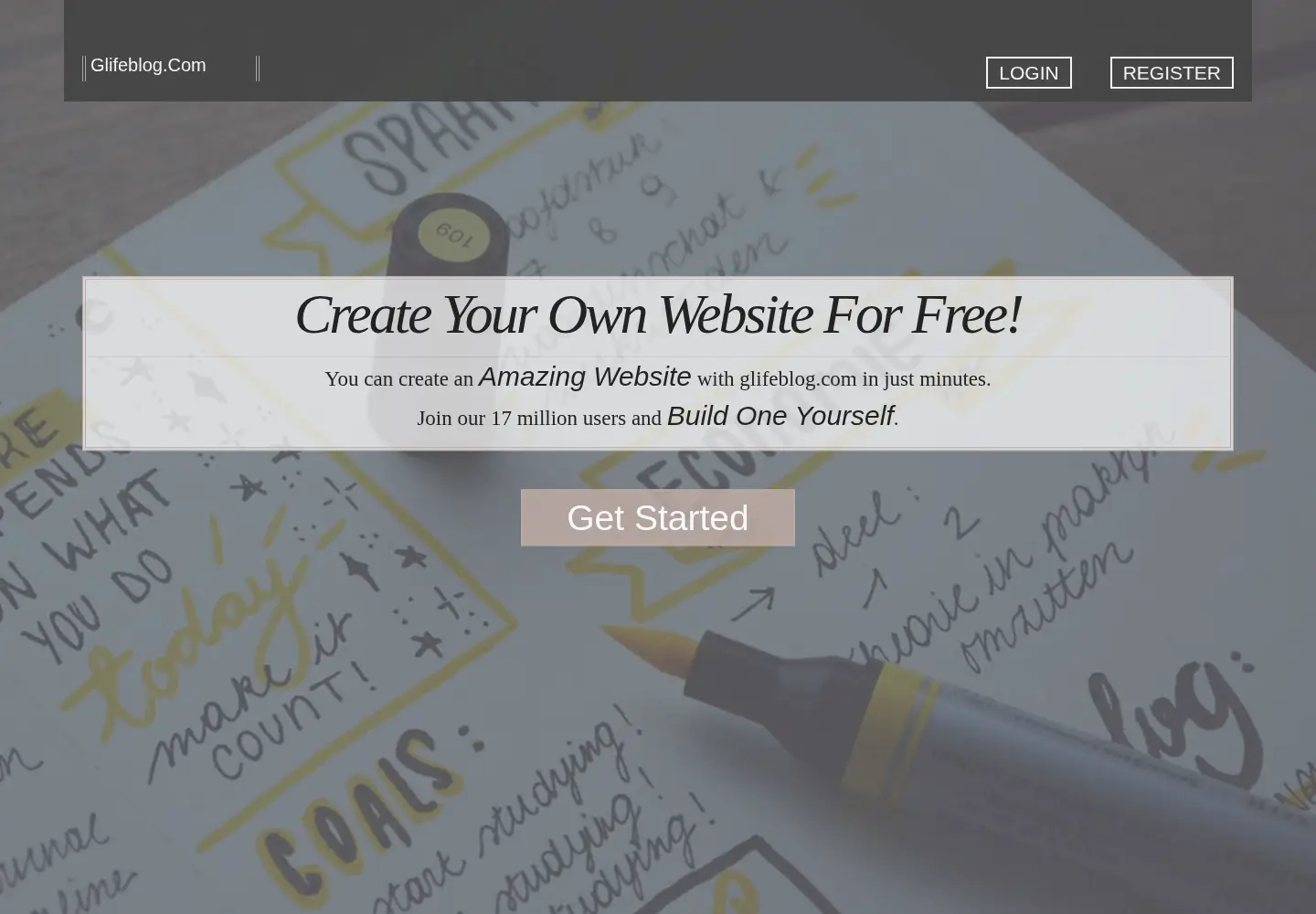 Screenshot of glifeblog.com