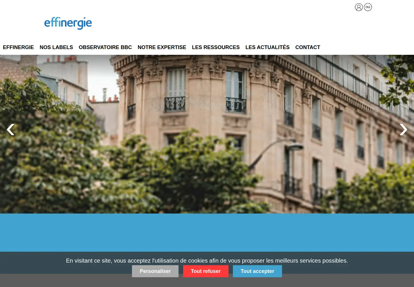 Screenshot of effinergie.org