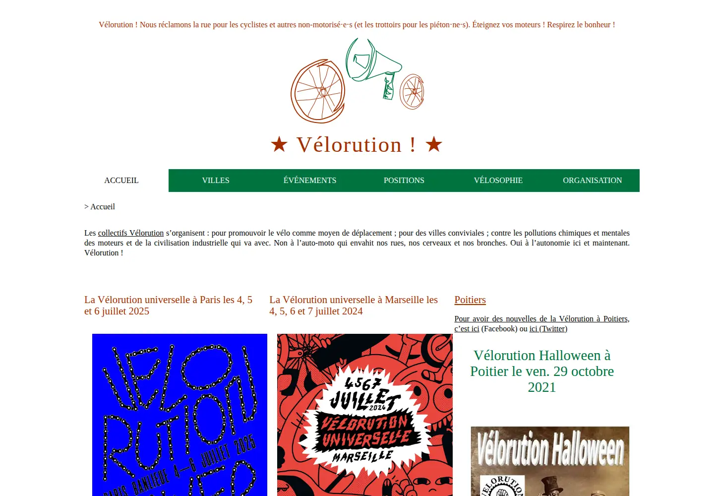 Screenshot of velorution.org