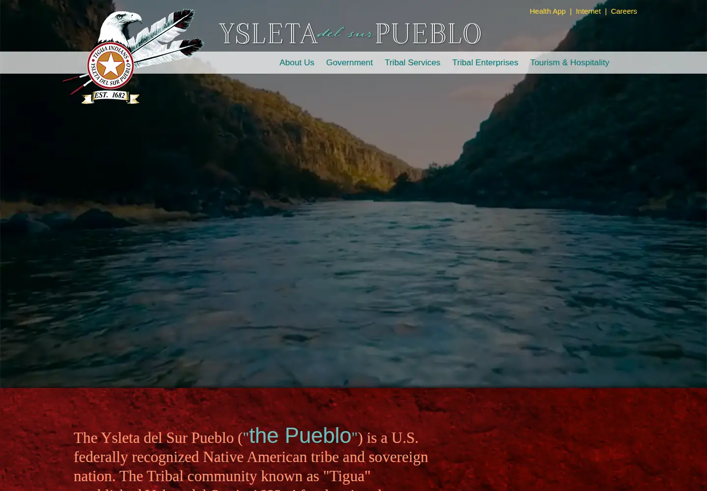 Screenshot of ysletadelsurpueblo.org