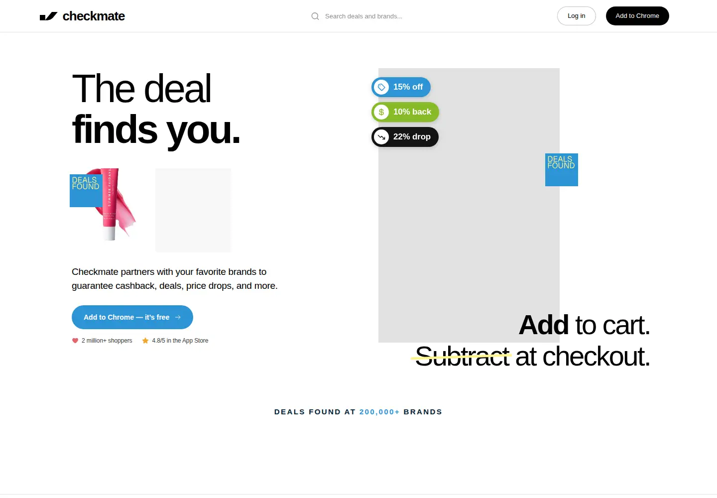 Screenshot of joincheckmate.com