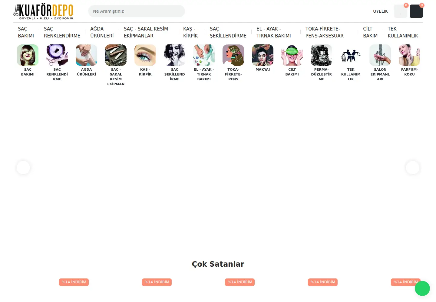 Screenshot of kuafordepo.com