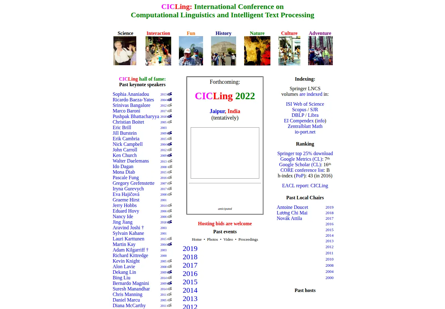 Screenshot of cicling.org
