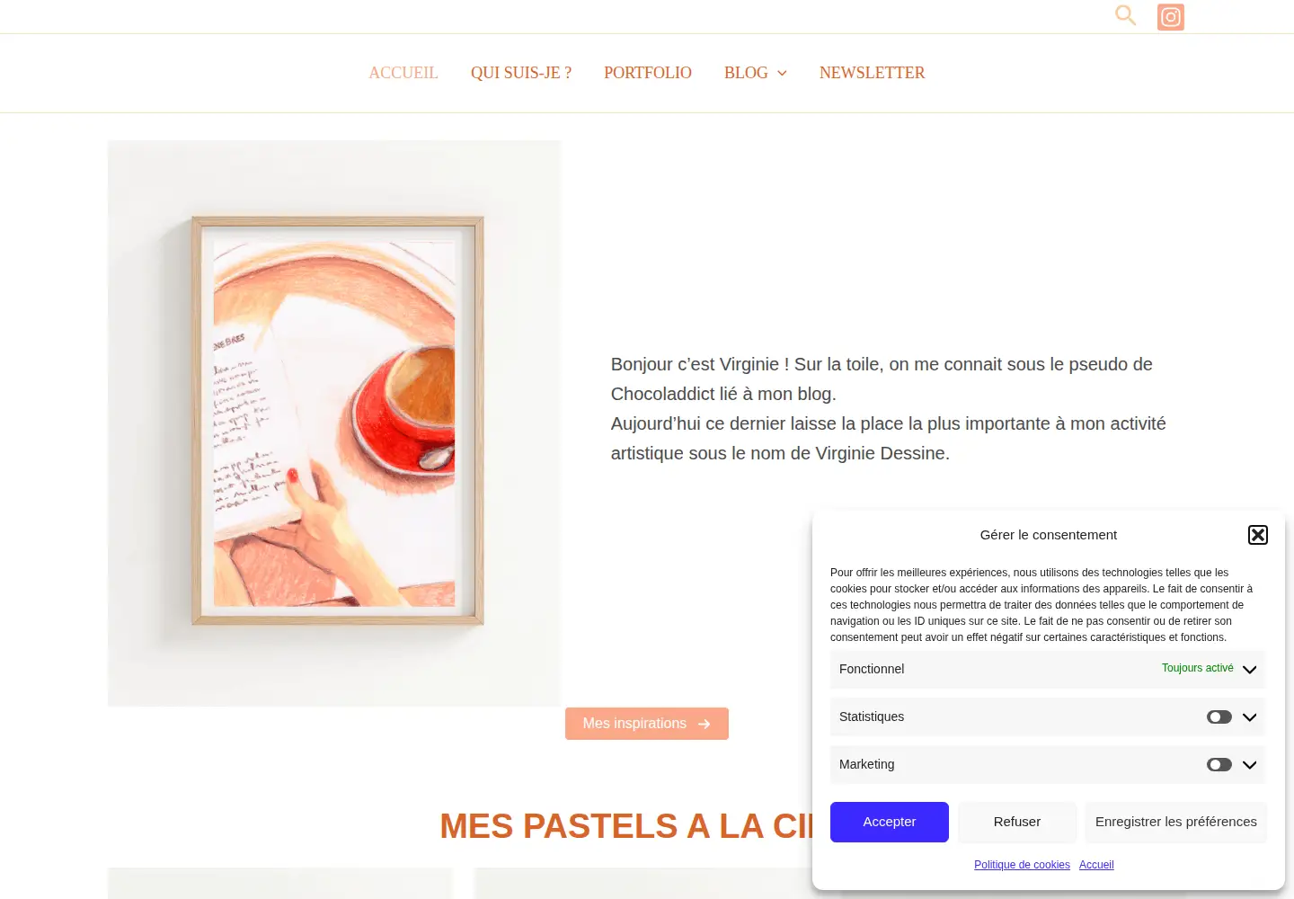 Screenshot of chocoladdict.fr