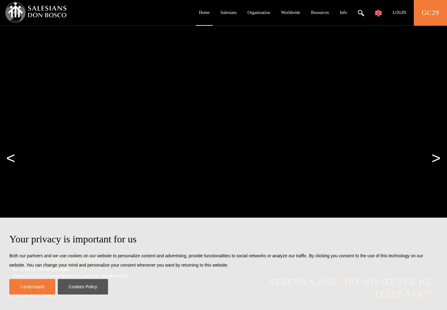 Captured homepage of sdb.org in the current scan