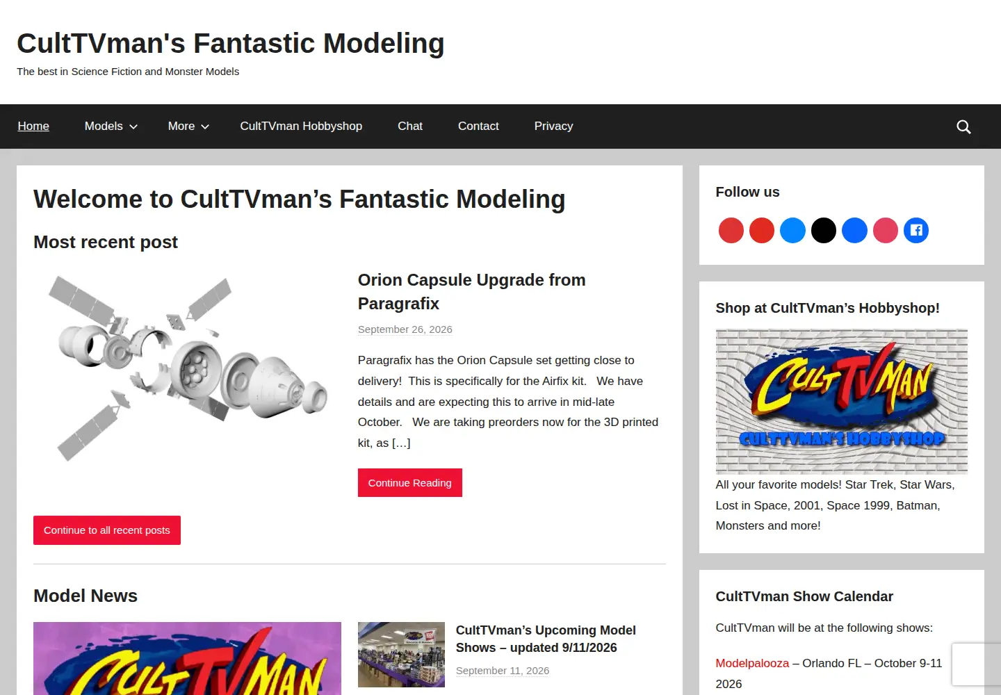 Screenshot of culttvman.com