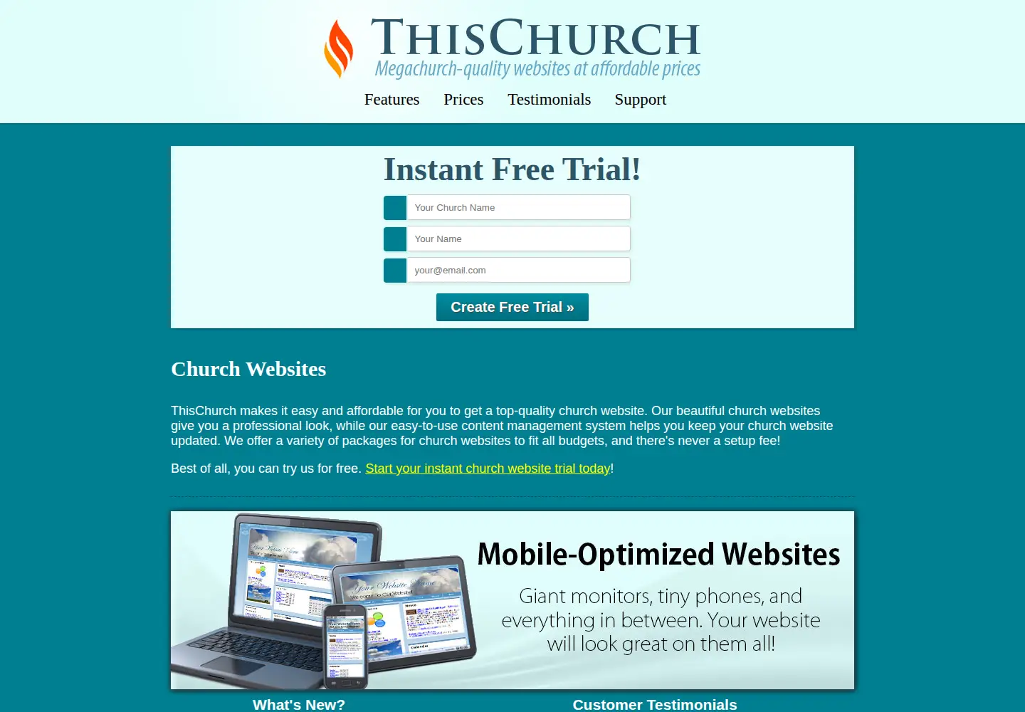Screenshot of thischurch.org