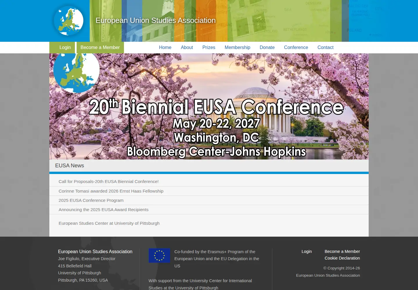Screenshot of eustudies.org
