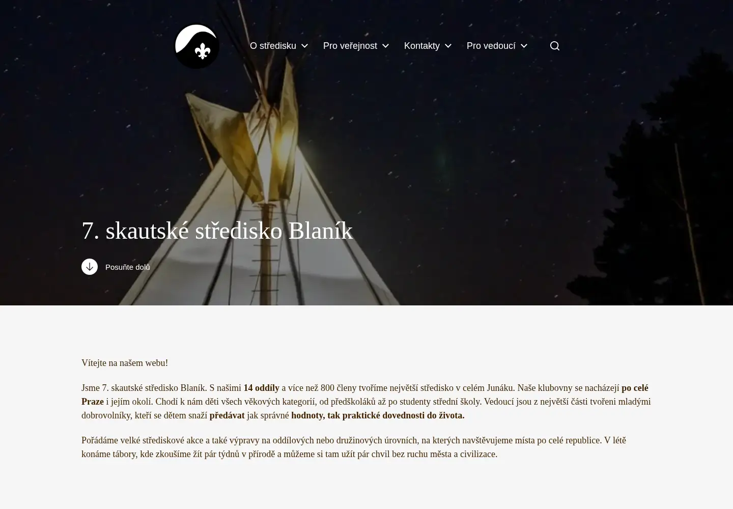 Screenshot of blanik.info