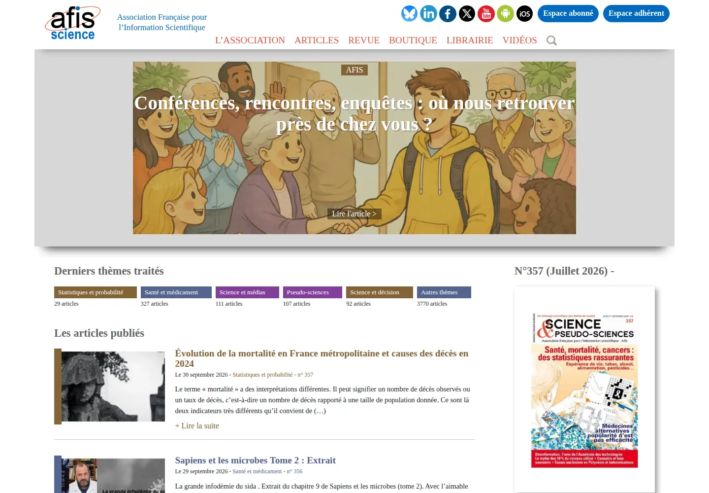 Screenshot of afis.org