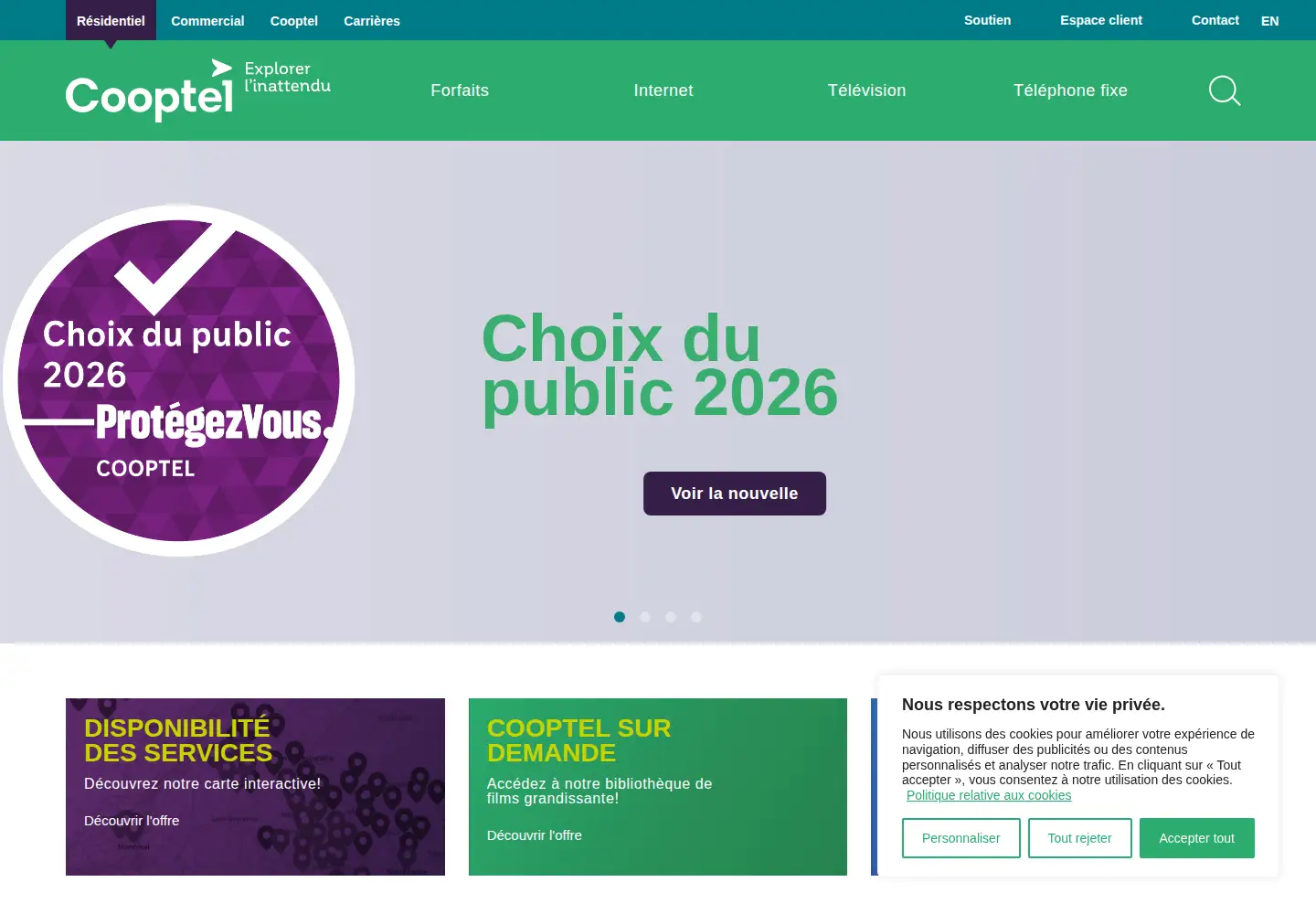 Screenshot of cam.org