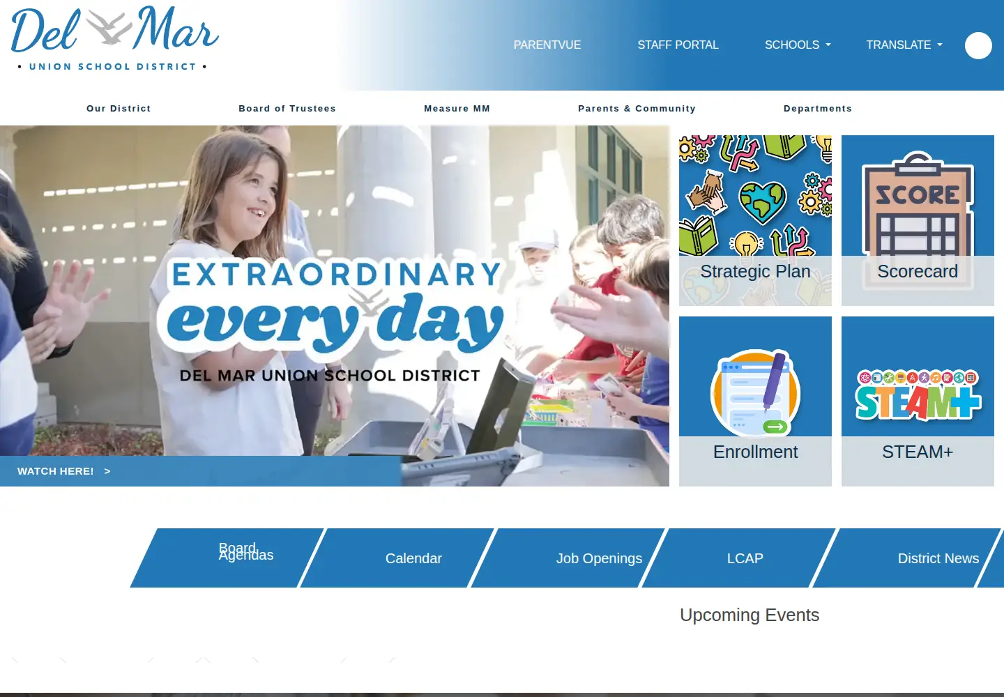 Screenshot of dmusd.org