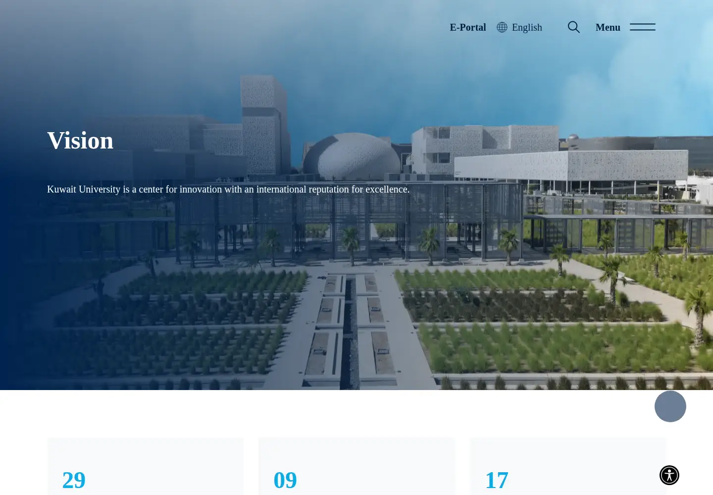 Screenshot of ku.edu.kw