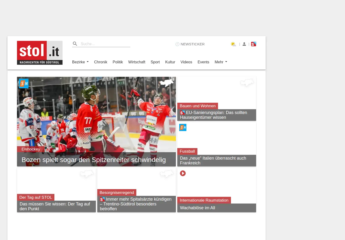 Screenshot of stol.it