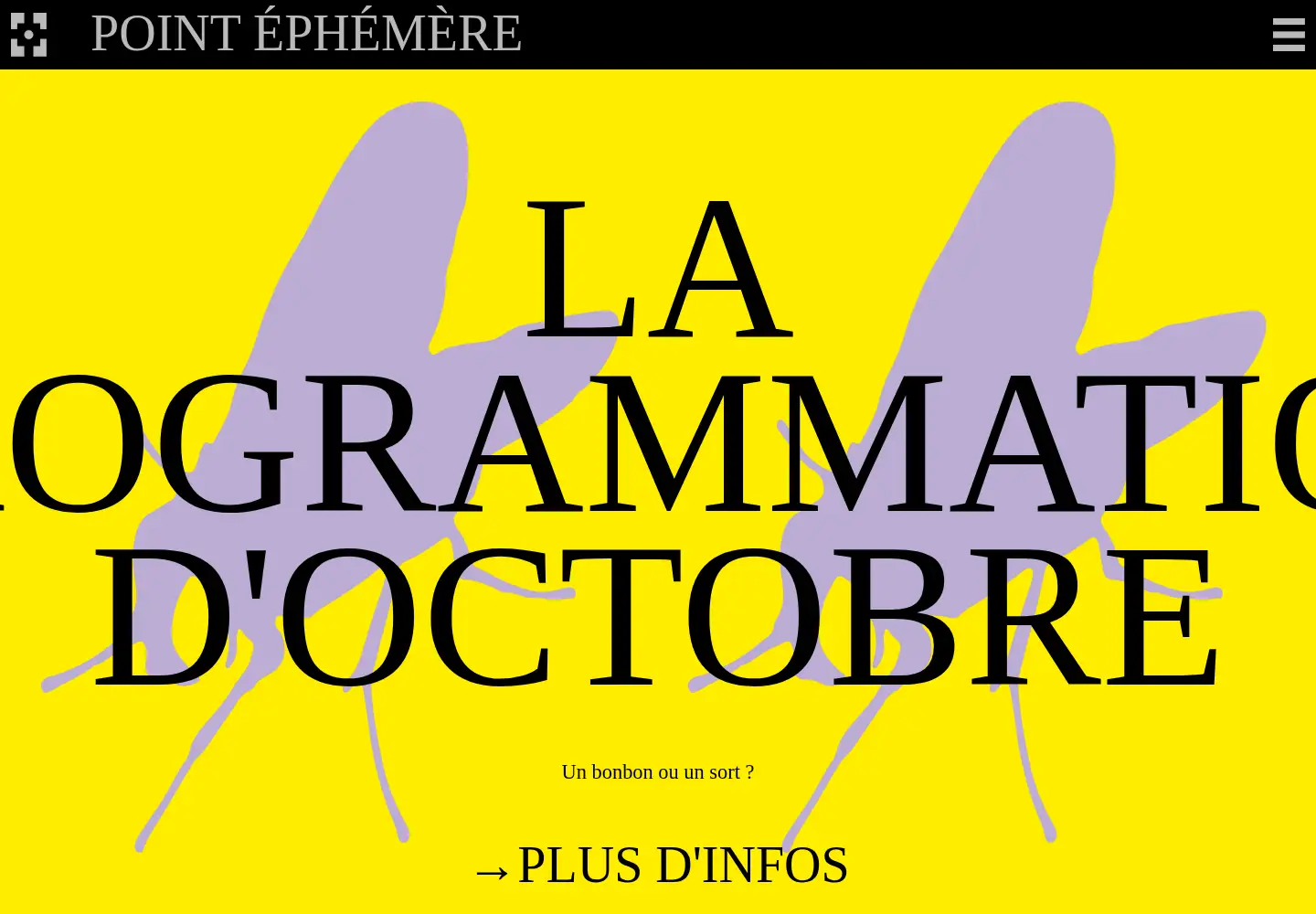 Screenshot of pointephemere.org
