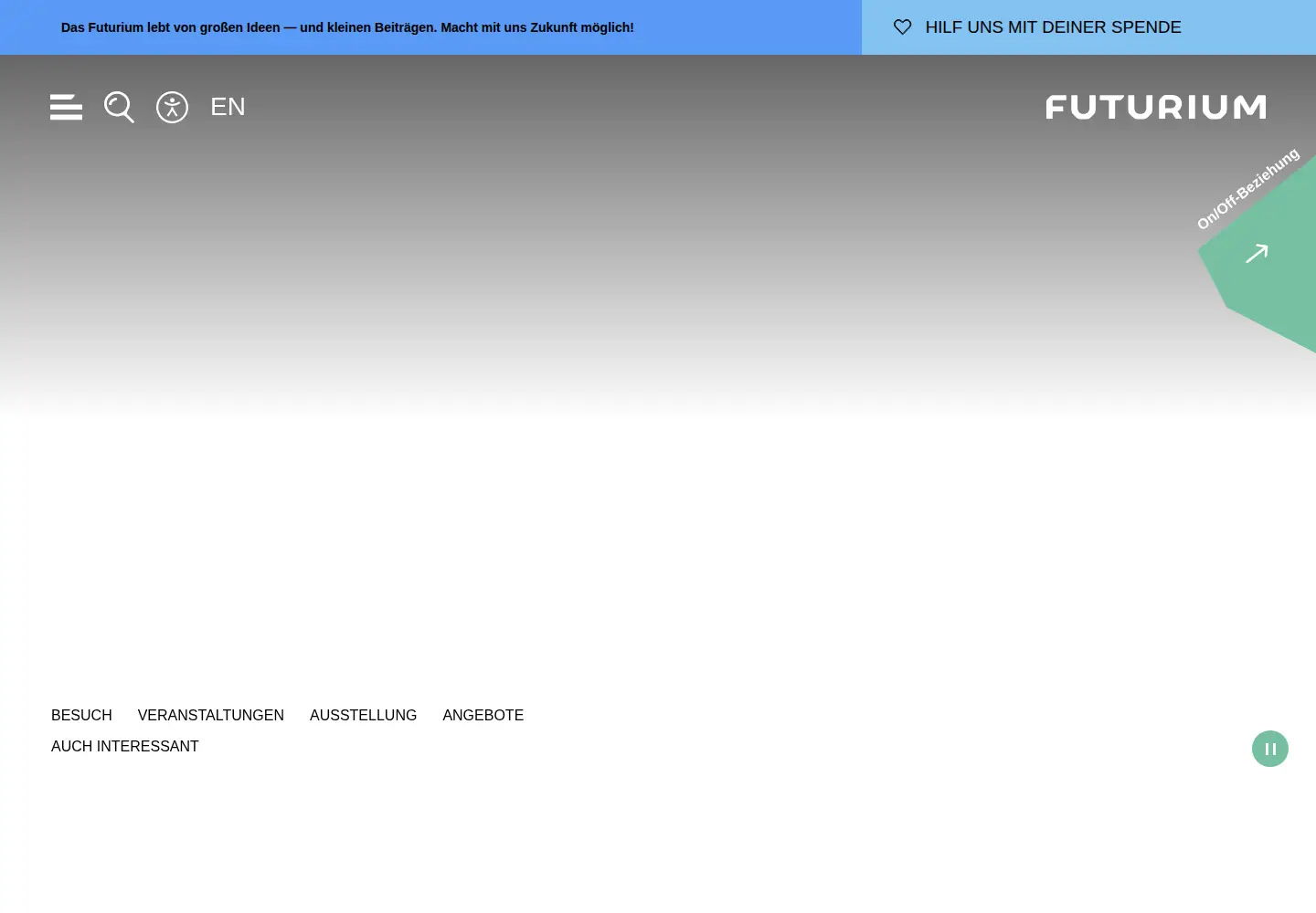 Screenshot of futurium.de