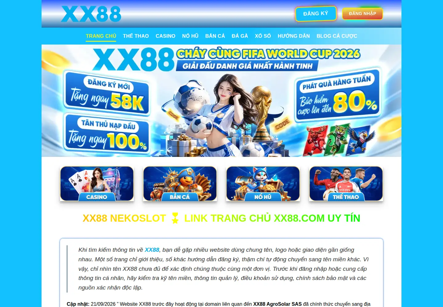 Screenshot of xx88.space