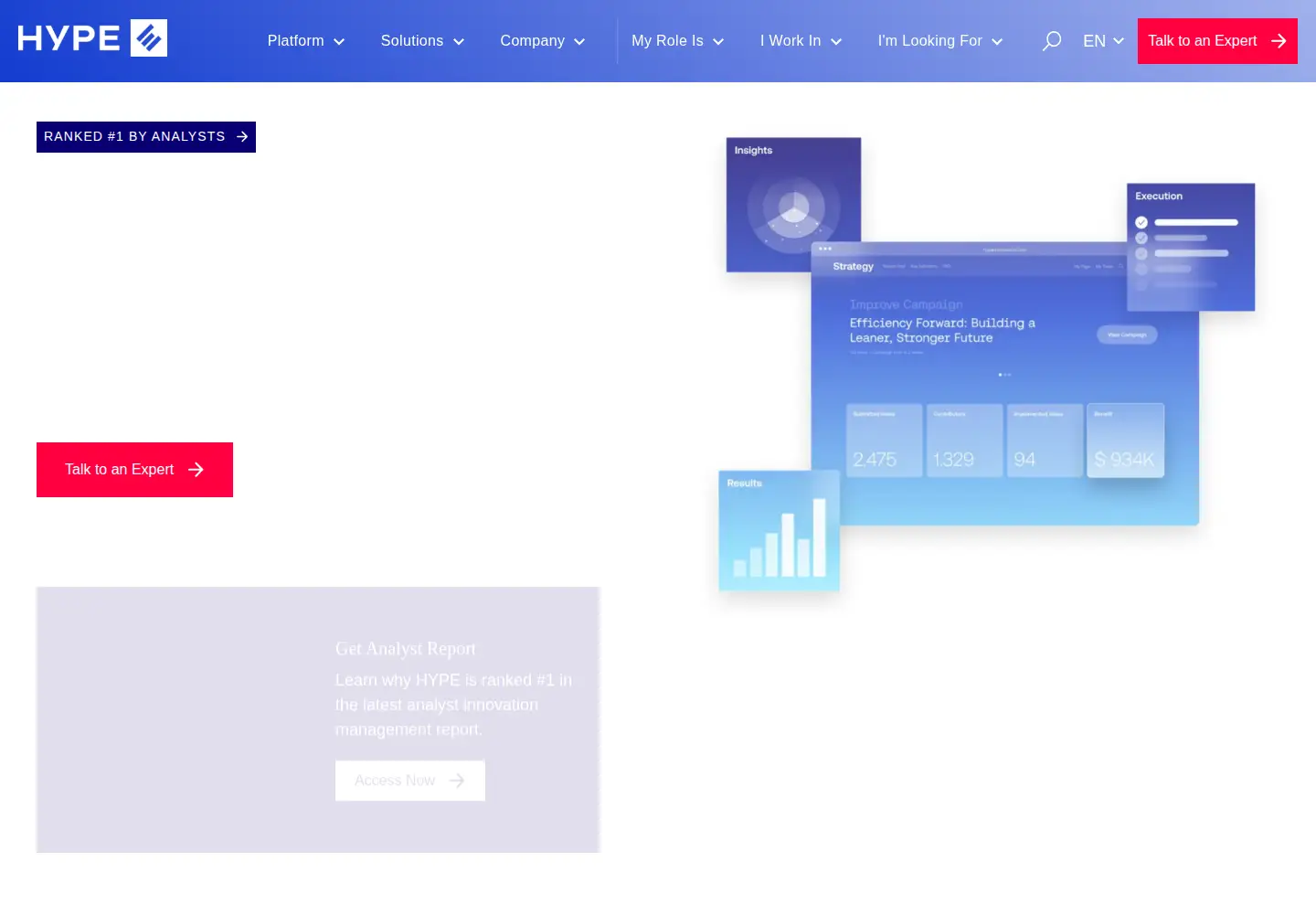Screenshot of hypeinnovation.com