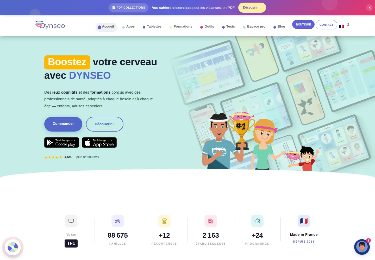 Screenshot of dynseo.com