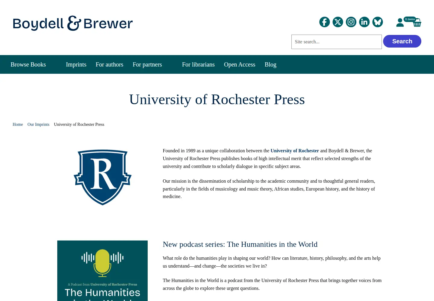Screenshot of urpress.com