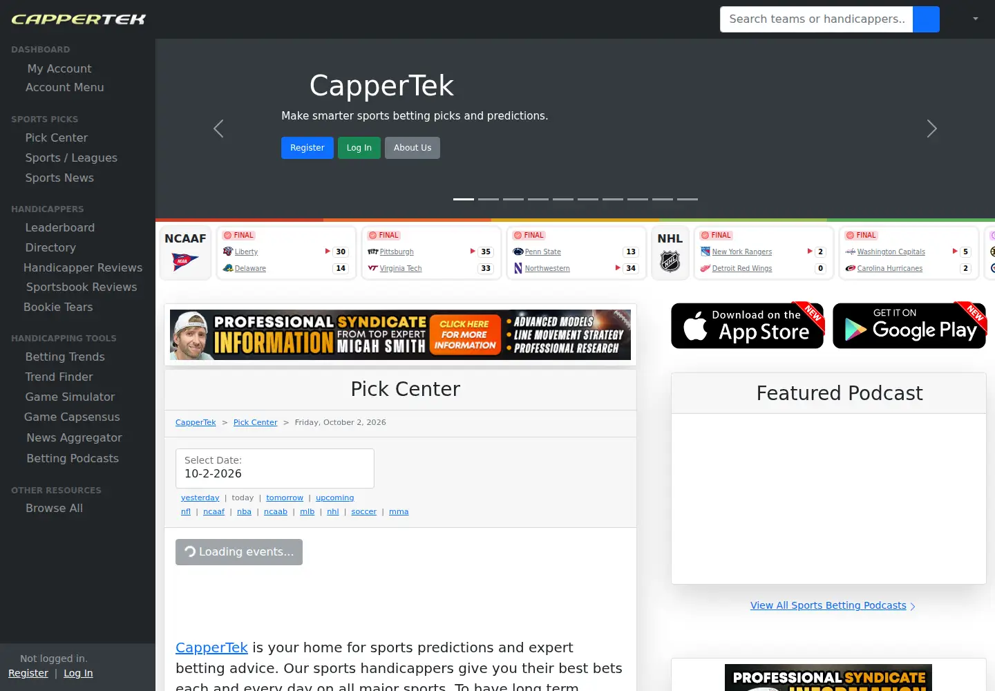 Screenshot of cappertek.com