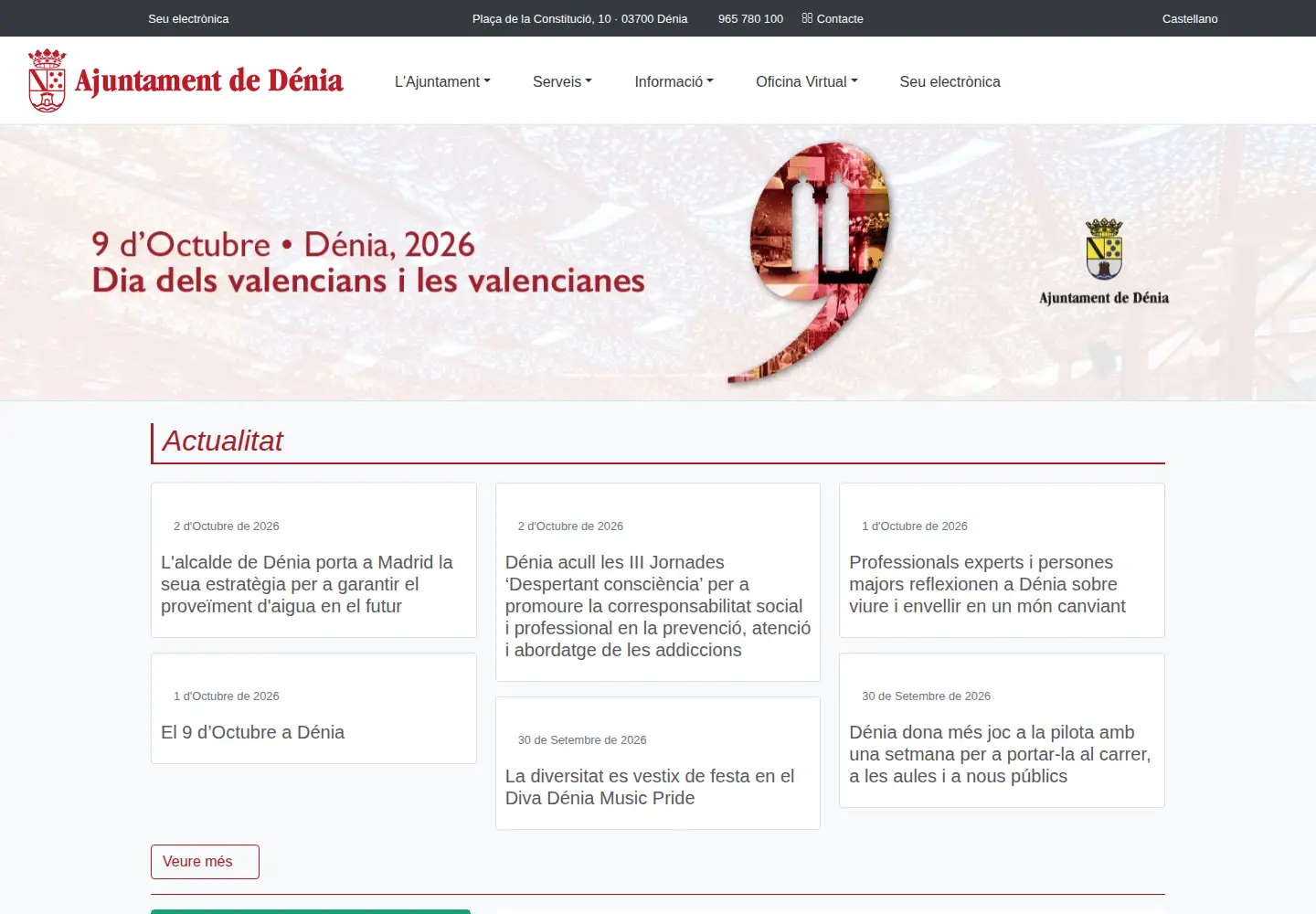 Screenshot of denia.es