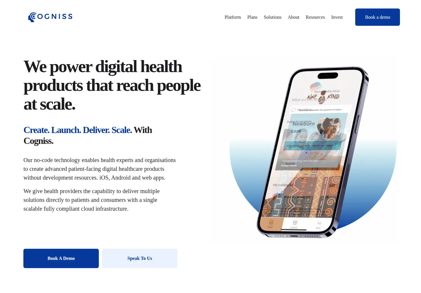 Screenshot of cogniss.com
