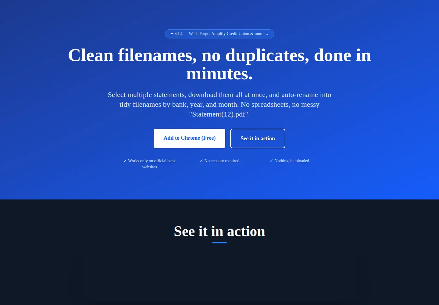 Screenshot of batchdownloader.com