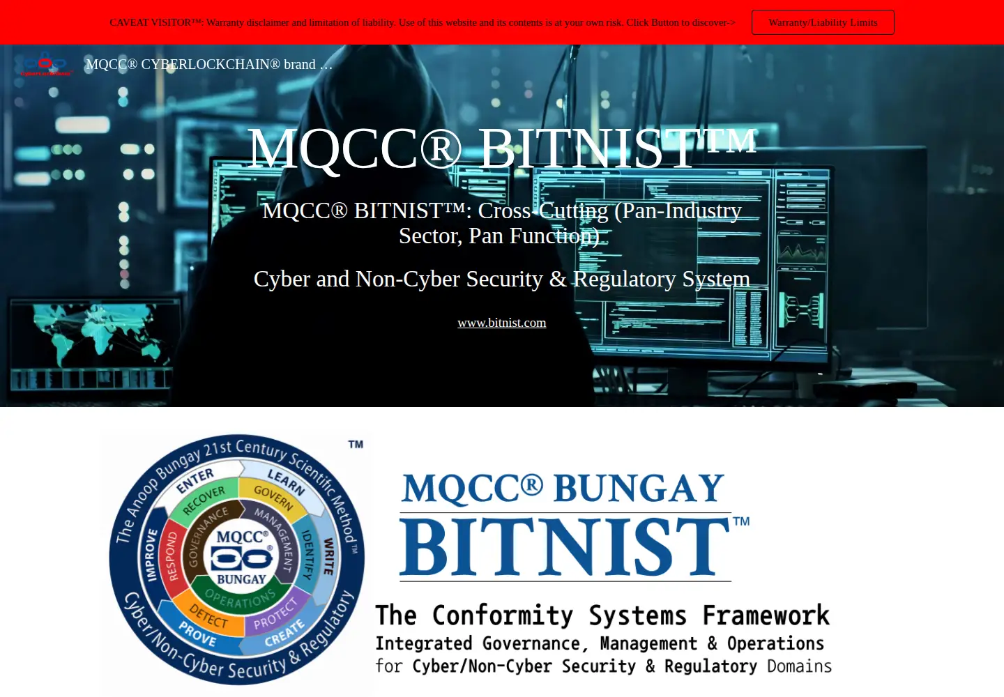 Screenshot of bitnist.com