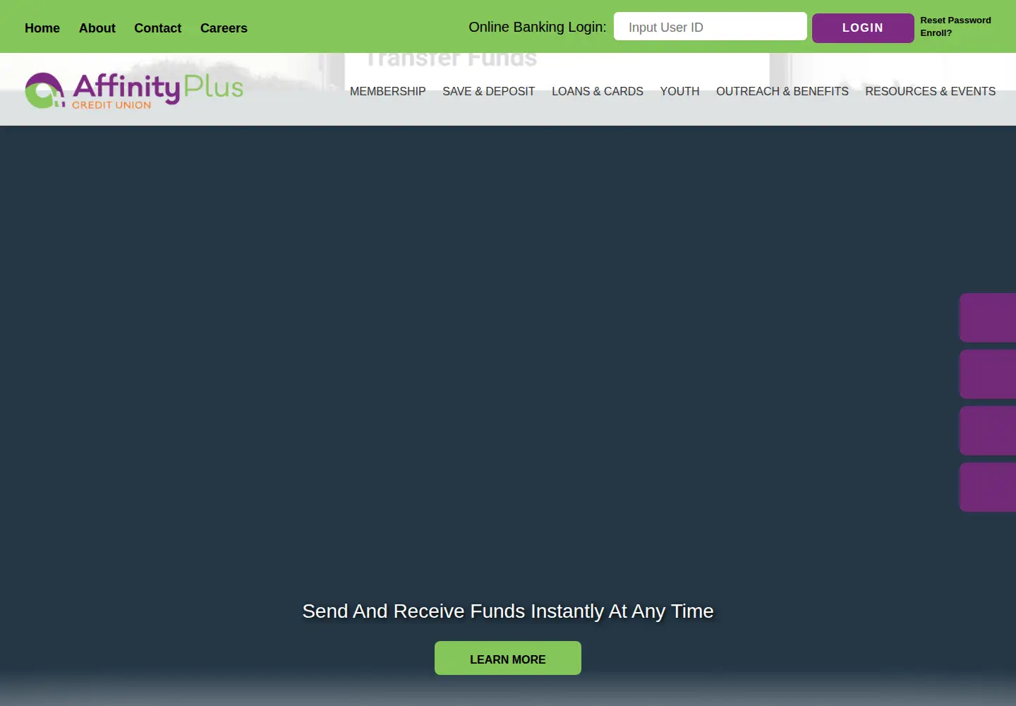 Screenshot of bwuccu.com