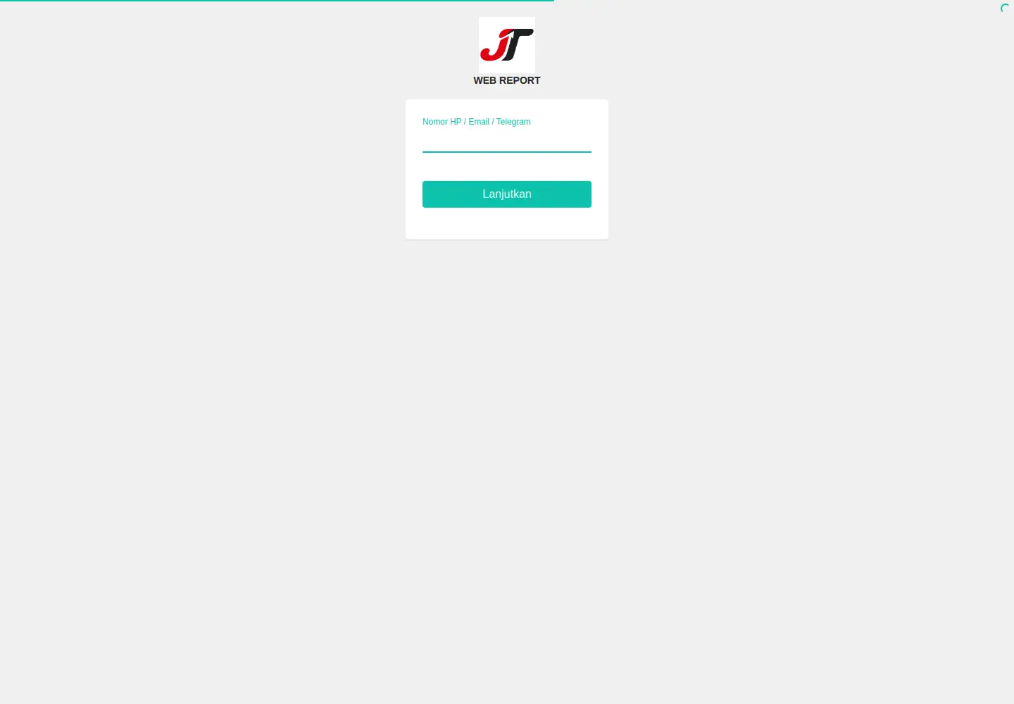 Screenshot of ceklaporan.com