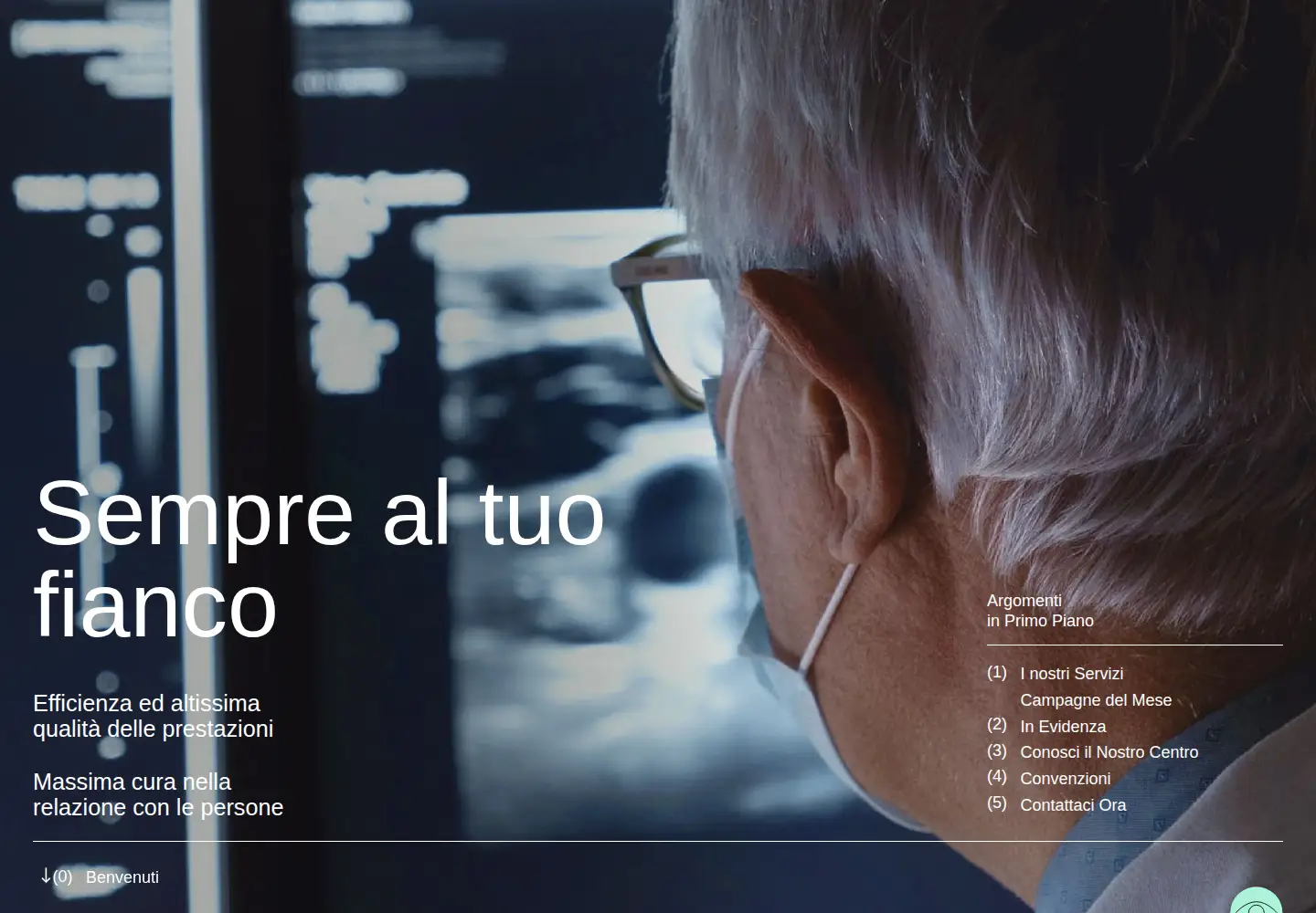 Screenshot of centrodiagnosticovillafranca.com