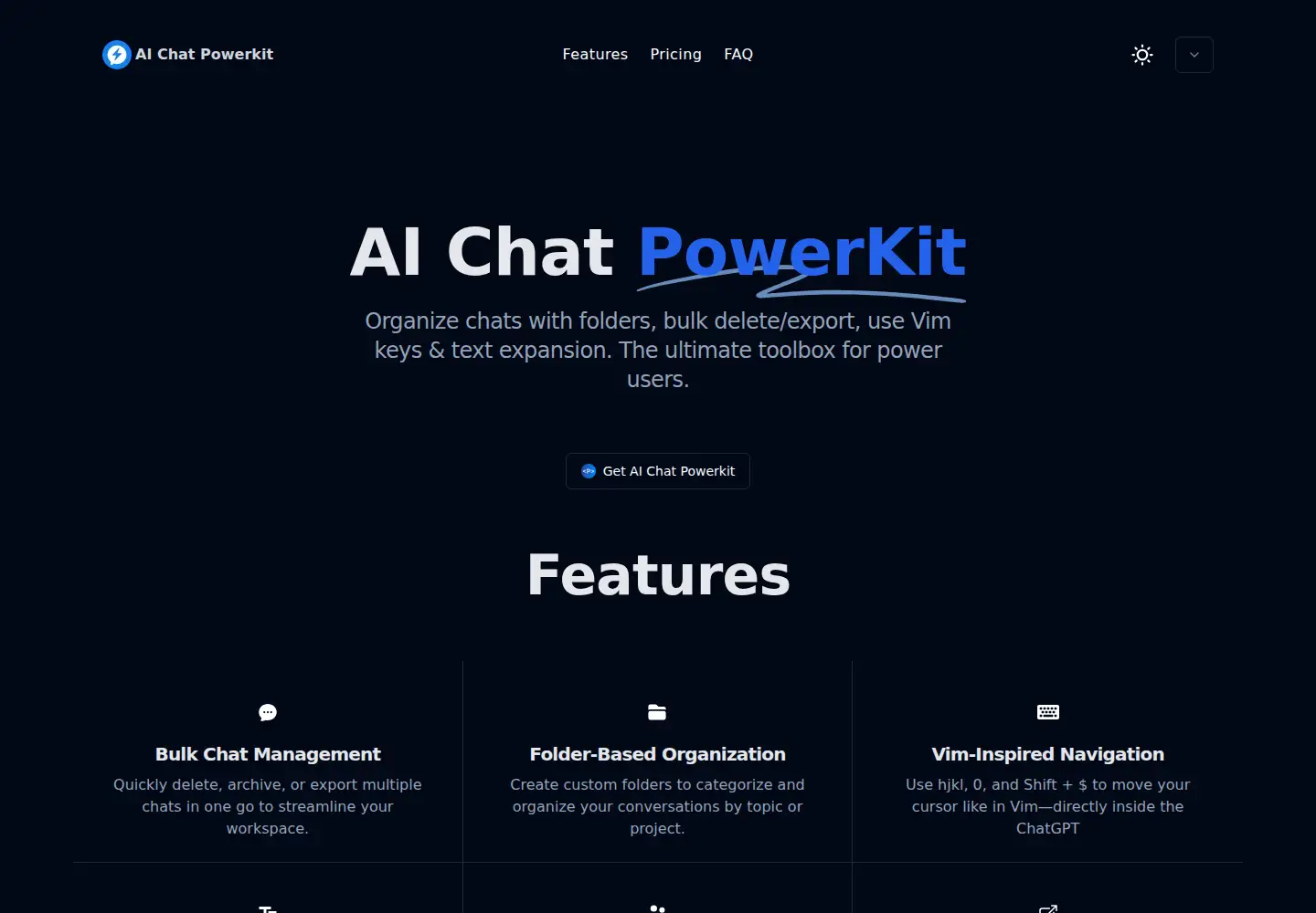Screenshot of chatgptpowerkit.com