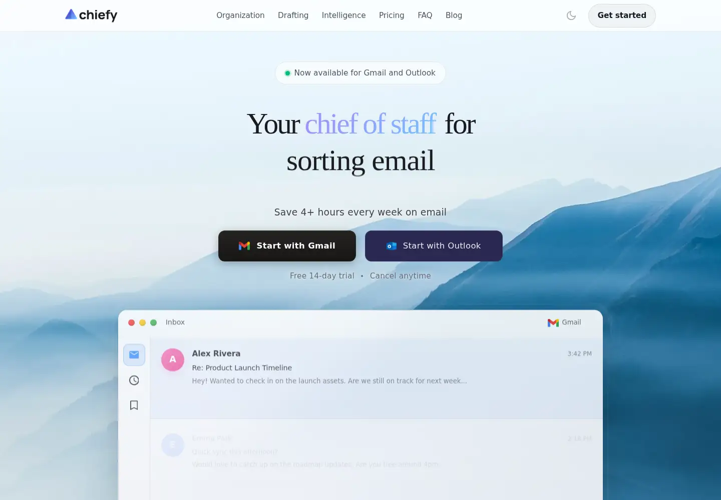 Screenshot of chiefy.com