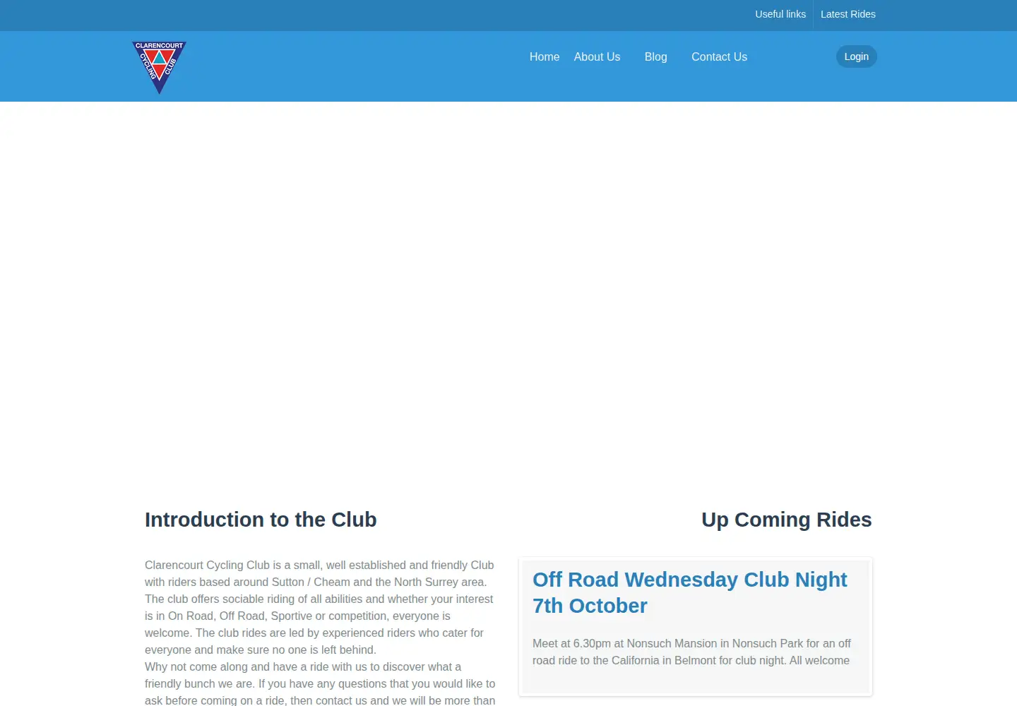 Captured homepage of clarencourt.com in the current scan