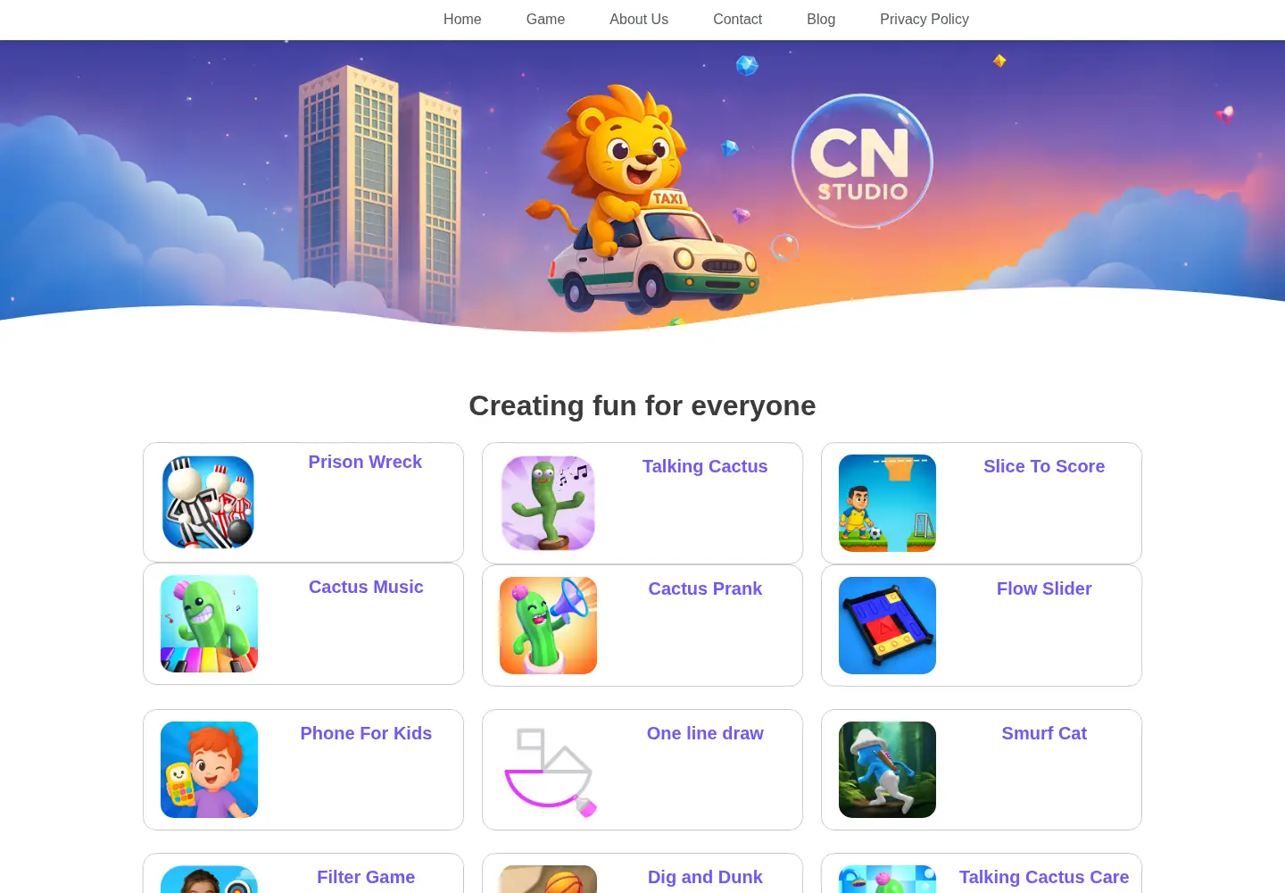 Screenshot of cn-studio.com